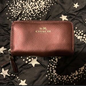 Coach Women's Burgundy Wallet